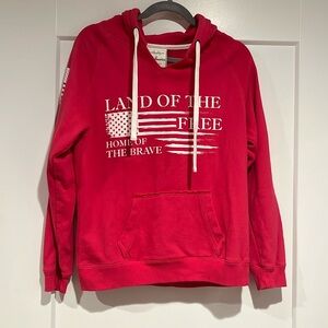 Nine Line Hoodie Pink